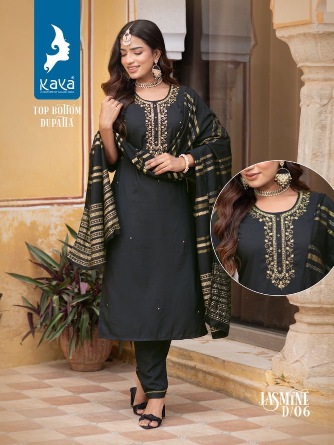 Jasmine By Kaya Silk Designer Readymade Suits Catalog